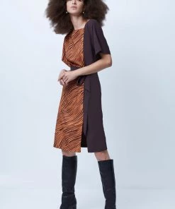 French Connection Last Chance To Buy Rosalind Asymmetric Neck Dress