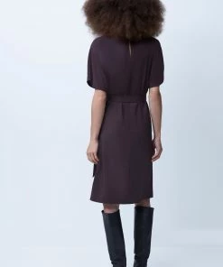 French Connection Last Chance To Buy Rosalind Asymmetric Neck Dress