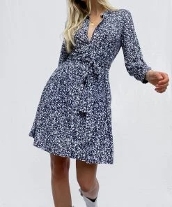 French Connection Sale Vasha Ishkure Meadow Shirt Dress