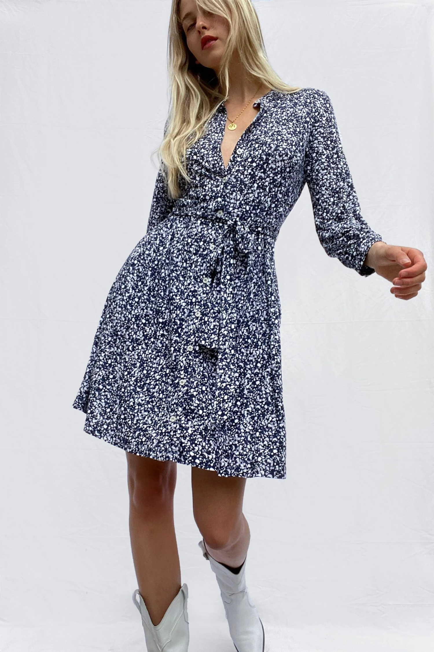 French Connection Sale Vasha Ishkure Meadow Shirt Dress 4 French Connection Sale Vasha Ishkure Meadow Shirt Dress