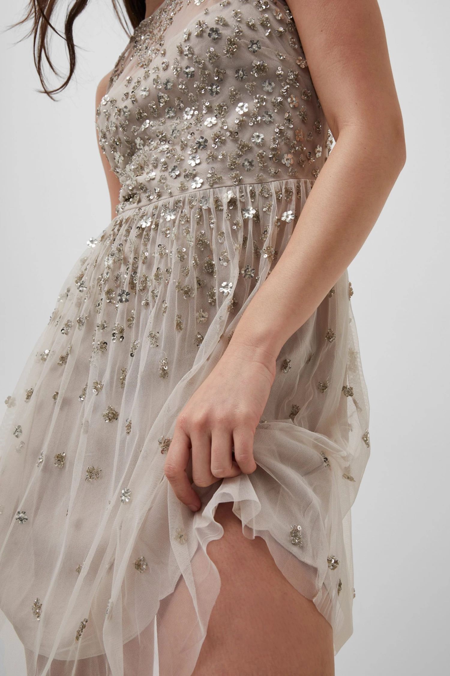 French Connection Elin Embellished Sleeveless Dress Sale 7 French Connection Elin Embellished Sleeveless Dress Sale