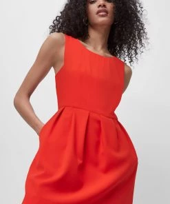 French Connection Dresses Ito Mix Sleeveless Dress