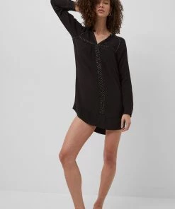 French Connection Sale Isling Drape Embellished Mini Dress