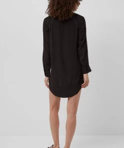 French Connection Sale Isling Drape Embellished Mini Dress