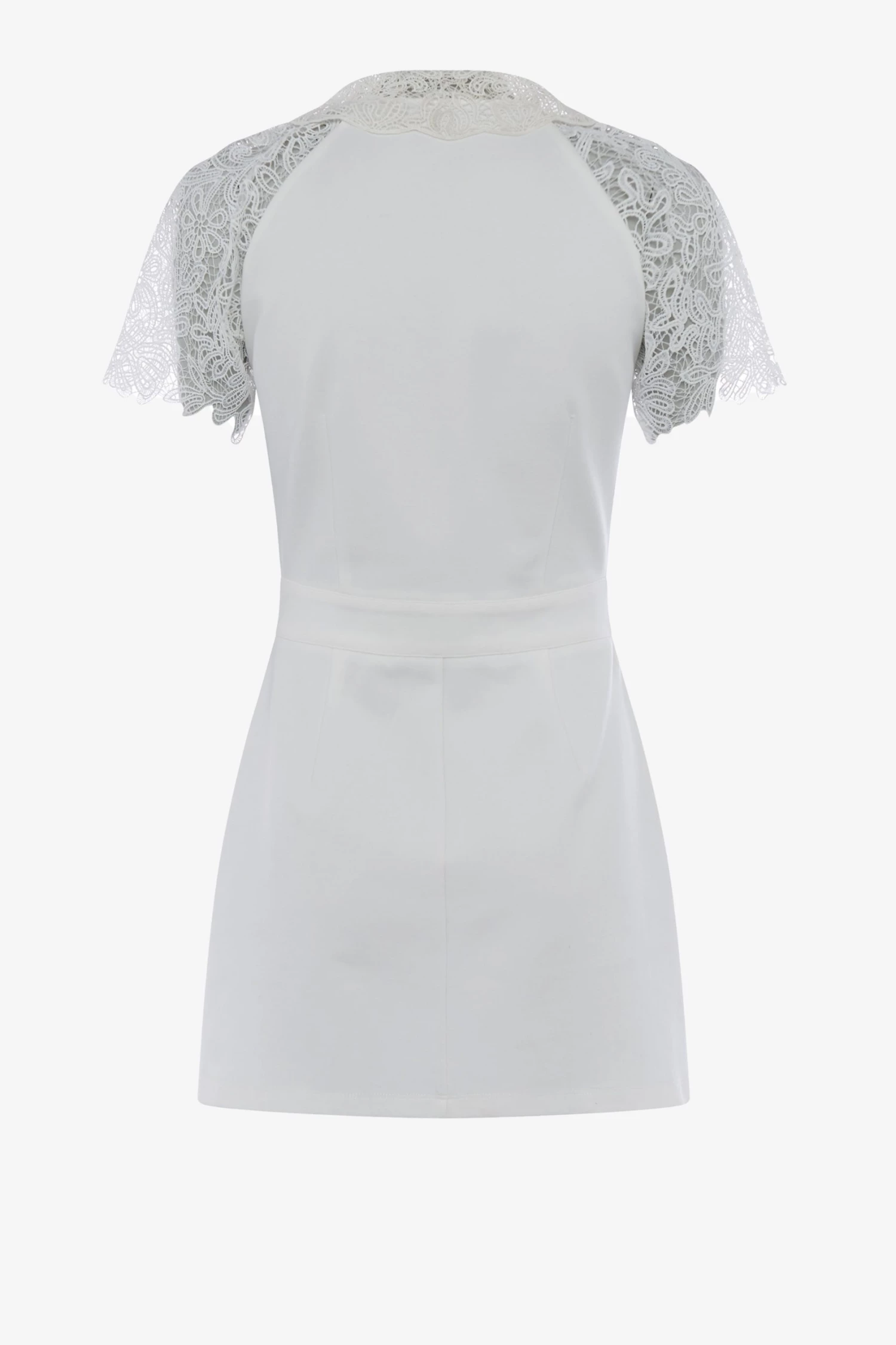 French Connection Simonah Lace Panelled Mini Dress 9 French Connection Simonah Lace Panelled Mini Dress