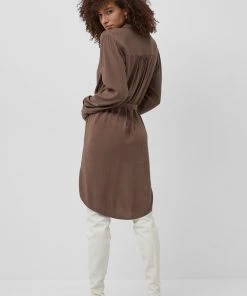 French Connection Last Chance To Buy Clua Drape Shirt Dress