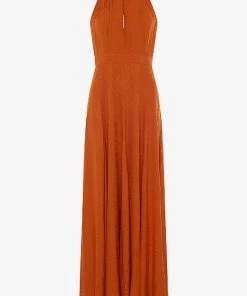 French Connection Sale Dua Drape Keyhole Maxi Dress