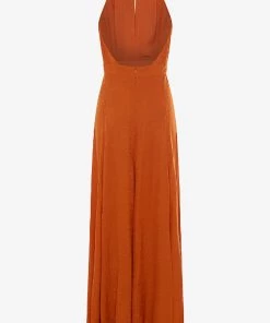 French Connection Sale Dua Drape Keyhole Maxi Dress