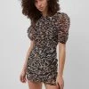 French Connection Iger Crinkle Mix Mini Dress 2 French Connection Iger Crinkle Mix Mini Dress
