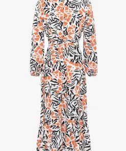 French Connection Last Chance To Buy Afra Verona Drape Midi Dress