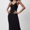 French Connection Last Chance To Buy Lenny Ribbed Knit Midi Dress