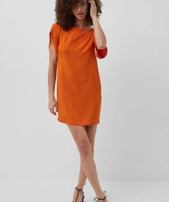 French Connection Sale Dua Drape Tunic Dress