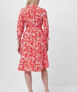 French Connection Fayola Drape Shirt Dress