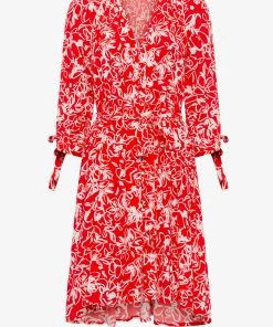 French Connection Fayola Drape Shirt Dress