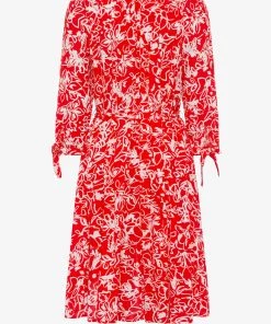 French Connection Fayola Drape Shirt Dress