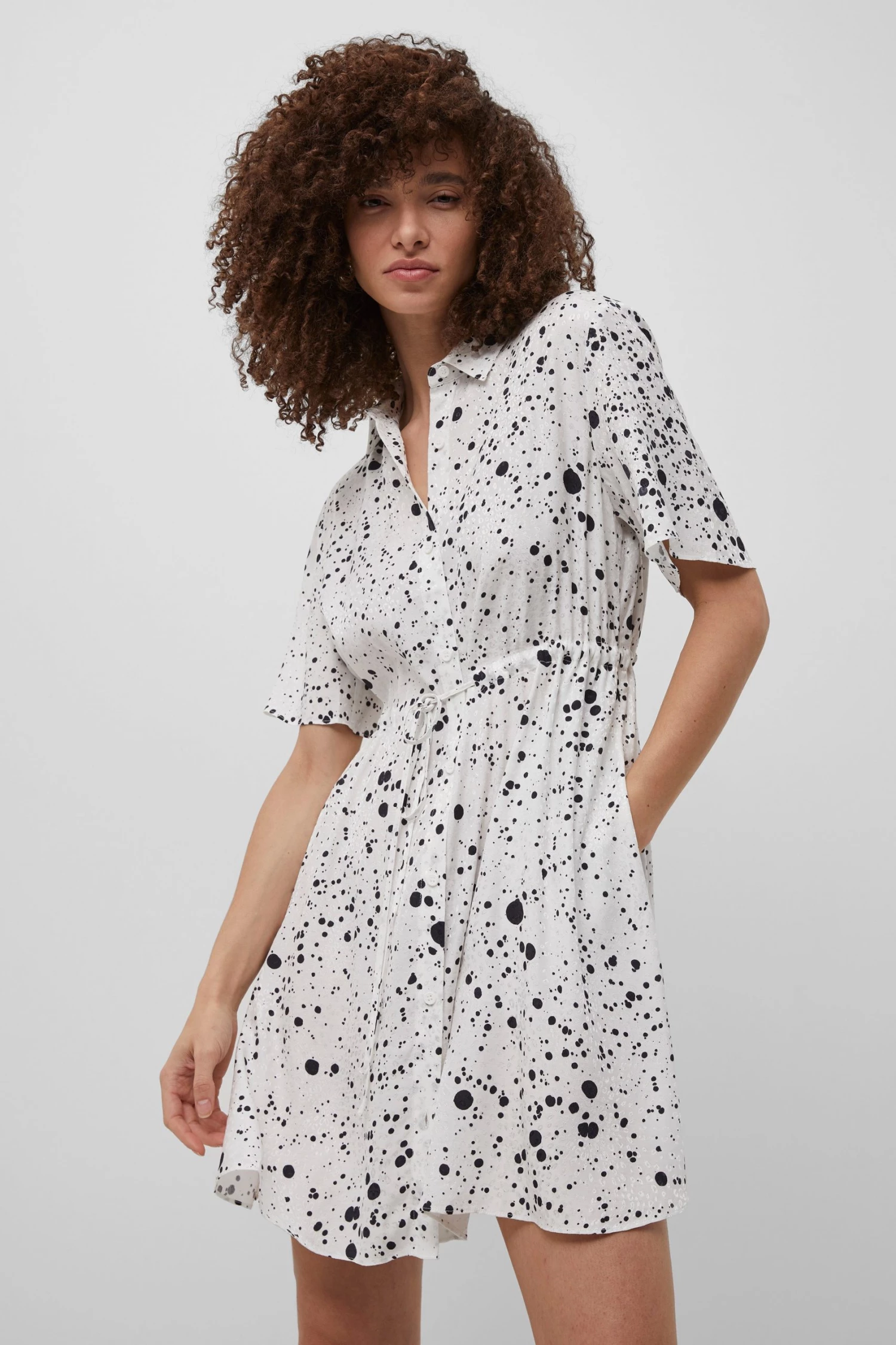 French Connection Sale Droplet Drape Shirt Dress 3 French Connection Sale Droplet Drape Shirt Dress