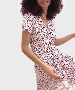 French Connection Pame Ekeze Meadow Jersey Dress 10 French Connection Pame Ekeze Meadow Jersey Dress