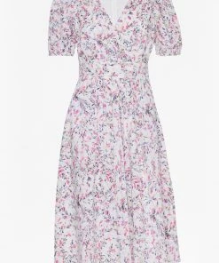 French Connection Flores Cotton V Neck Midi Dress Sale 7 French Connection Flores Cotton V Neck Midi Dress Sale