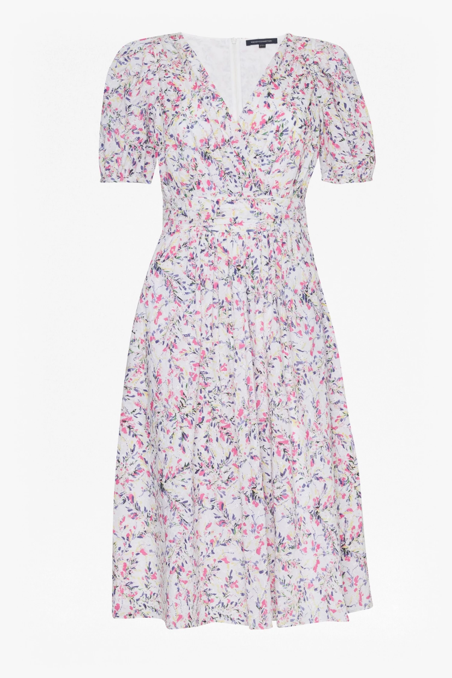 French Connection Flores Cotton V Neck Midi Dress Sale 5 French Connection Flores Cotton V Neck Midi Dress Sale