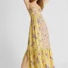 French Connection Sale Flores Dua Drape Strappy Maxi Dress