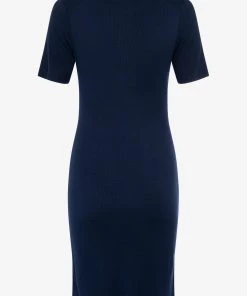 French Connection Sale Paze Ribbed Jersey Dress