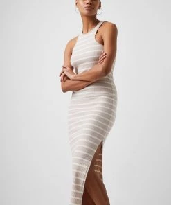 French Connection Sale Tommy Ribbed Jersey Midi Dress