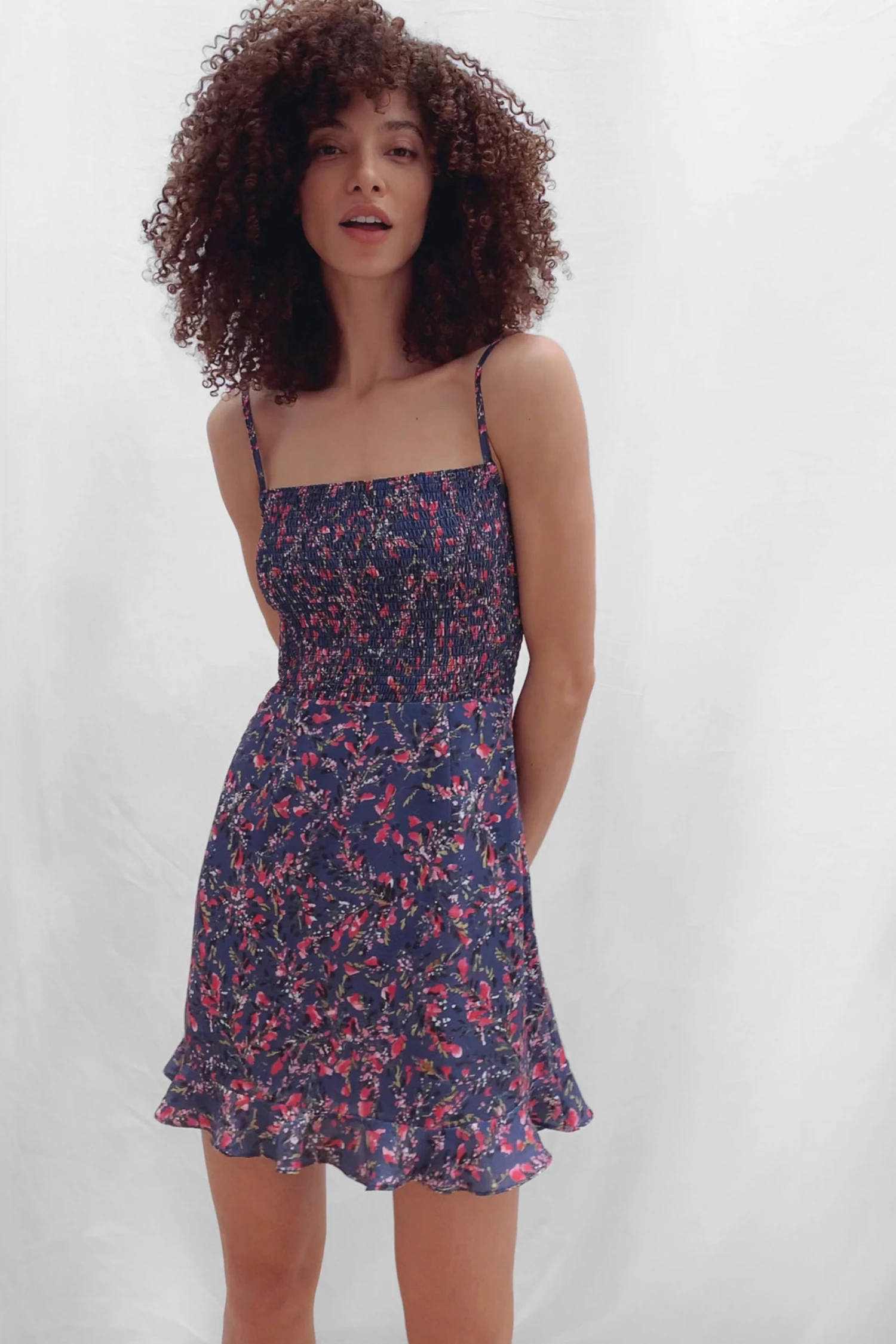 French Connection Flores Verona Crepe Strappy Dress 3 French Connection Flores Verona Crepe Strappy Dress