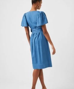 French Connection Rosetta Midi Dress Sale