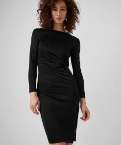 French Connection Sonike Bamboo Jersey Midi Dress