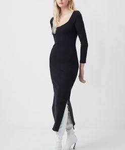 French Connection Dresses Sheryl Recycled Jersey Midi Dress