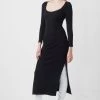 French Connection Dresses Sheryl Recycled Jersey Midi Dress