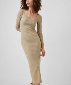 French Connection Sheryl Recycled Jersey Midi Dress