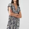 French Connection Bilaz Camo Sequin Dress