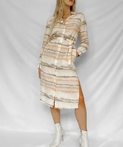 French Connection Last Chance To Buy Hope Drape Shirt Dress