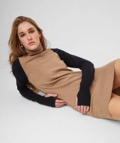 French Connection Sale Millia Colour Block Vhari Jumper Dress