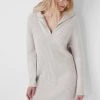 French Connection Lana Knits Half-Zip Dress