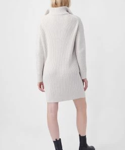 French Connection Lana Knits Half-Zip Dress