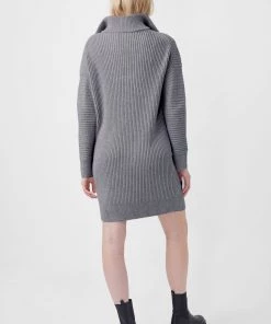 French Connection Lana Knits Half-Zip Dress