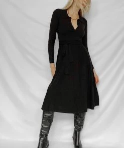 French Connection Last Chance To Buy Fit And Flare Midi Dress