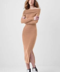 French Connection Babysoft Off-Shoulder Dress