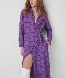 French Connection Gwen Shirt Midi Dress