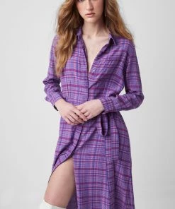 French Connection Gwen Shirt Midi Dress