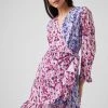 French Connection Courtney Crepe Wrap Mini Dress