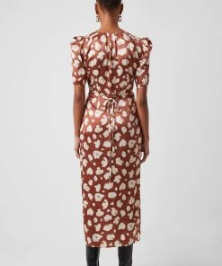 French Connection Aimee Enid Front Split Dress Dresses