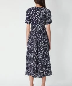 French Connection Sale Bonita Drape V-Neck Midi Dress 10 French Connection Sale Bonita Drape V-Neck Midi Dress