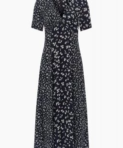 French Connection Sale Bonita Drape V-Neck Midi Dress 11 French Connection Sale Bonita Drape V-Neck Midi Dress