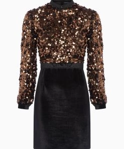 French Connection Sale Ashiaz Sequin Velvet Mini Dress 13 French Connection Sale Ashiaz Sequin Velvet Mini Dress