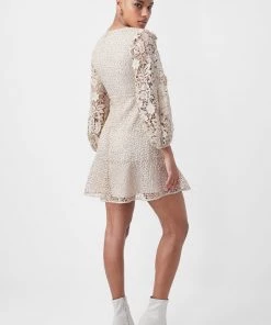 French Connection Caballo Sequin V Neck Dress Trending