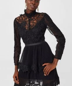 French Connection Sale Gariana Lace Mini Dress