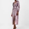 French Connection Fiki Sequin Midi Dress